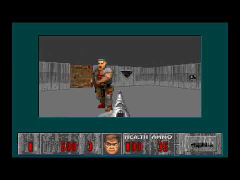Doom on Wolfenstein 3D Mod WIP