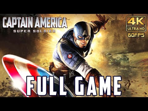 Captain America: Super Soldier FULL GAME Walkthrough (4K 60ᶠᵖˢ) No Commentary Gameplay [Xenia]