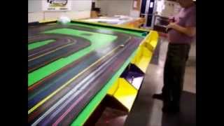 preview picture of video '10 Lane, Thunder Road, 1970's Stock Slot Cars'