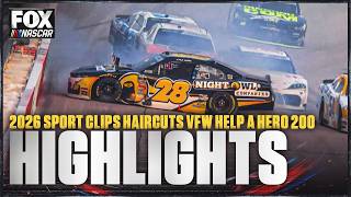 NASCAR O’Reilly Auto Parts Series: Sport Clips Haircuts VFW Help a Hero 200 Highlights 🏁