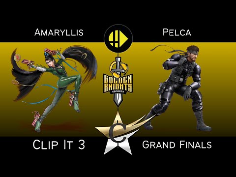 Clip It 3 Grand Finals - Amaryllis (Bayonetta) vs Pelca (Snake) Smash Ultimate - SSBU