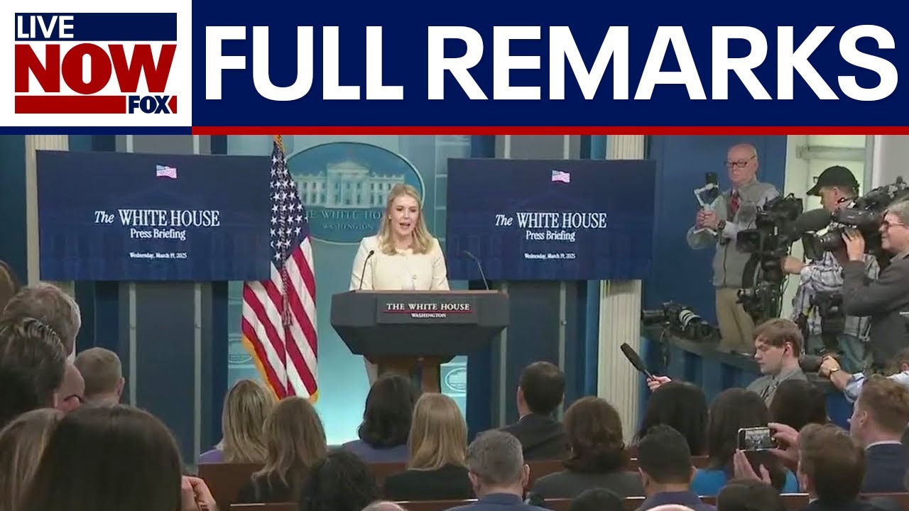 WATCH FULL: White House press briefing with Karoline Leavitt  after Trump, Zelenskyy call