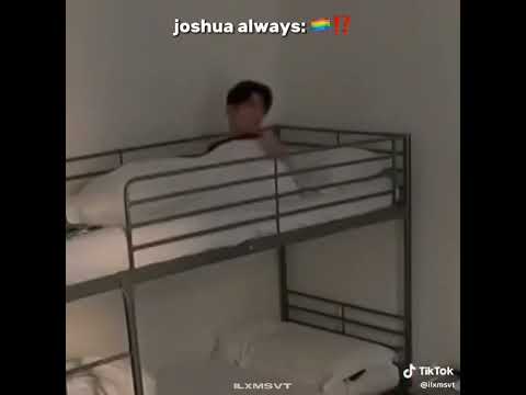 Joshua's reaction 😭🤣 #seventeen