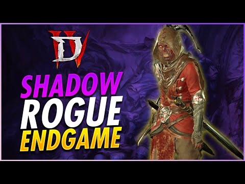 Best Rogue Shadow Build For End Game Is CRAZY! 50-100 Guide - Diablo 4