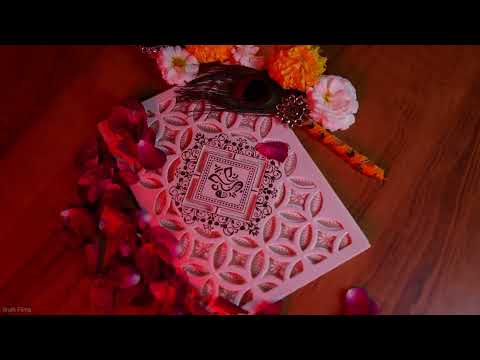 Cinematic Wedding Invitation Video | Invitation Card