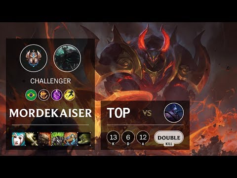 Mordekaiser Top vs Jax - BR Challenger Patch 10.4