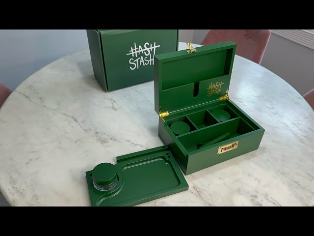 Vídeo relacionado con HASHSTASH - La caja de almacenamiento OG (azul rey)