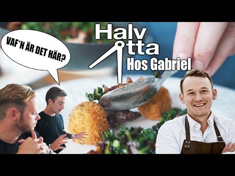 HALV 8 HOS GABRIEL. (VIN FÖR 6,000 KR/FLASKAN)