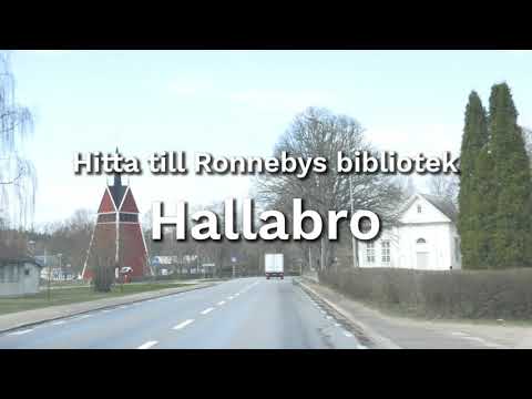 Hitta till Hallabro bibliotek