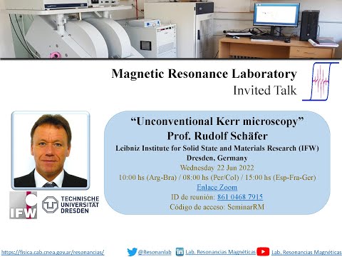 Unconventional Kerr Magnetometry - Rudolf Schäfer