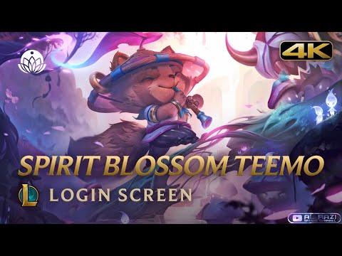 Spirit Blossom Teemo | 4K Login Screen | Spirit Blossom 2020 Event OST - League of Legends