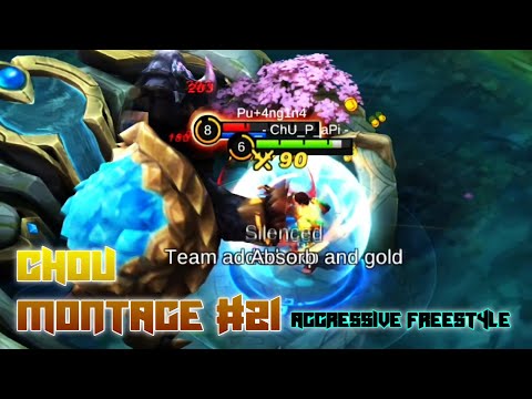 CHOU MONTAGE #21 | AGGRESSIVE FREESTYLE FAST HAND | MLBB