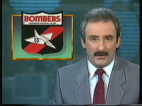 1989 - Simon Madden on the cusp of becoming Essendon games played record holder
