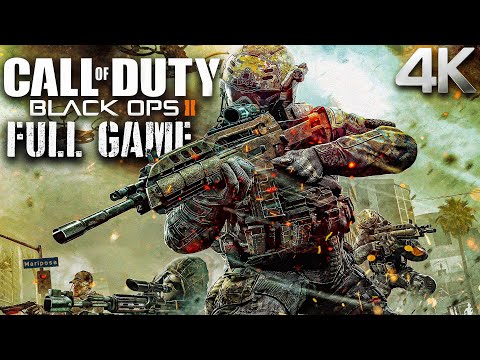 Call of Duty Black Ops 2｜No Hud｜Full Game Playthrough｜PC 4K Ultra