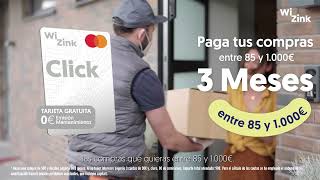 WiZink Click. La tarjeta gratis que te da el control: 0€ emisión y mantenimiento. anuncio