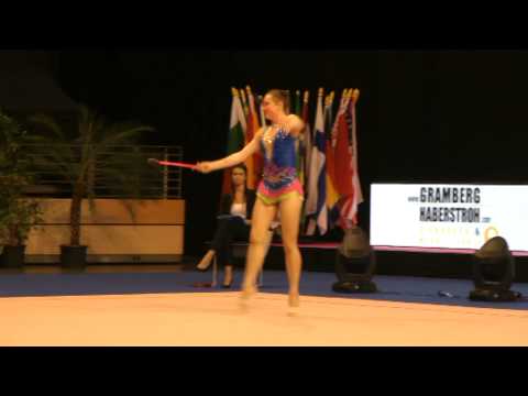 Berlin Masters 2015: Mehrkampf Keulen - Angelica Kvieczynski (BRA)