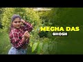 MEGHA DAS GHOSH IN MAROON CHECKERED SPREAD SHIRT VIDEO WESTERN FASHION VIDEO IN CROP SHIRT
