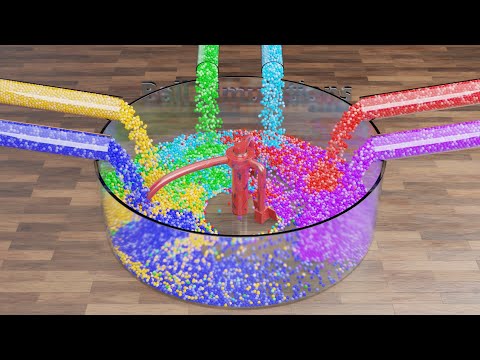 10,5000 color balls mixing【03】