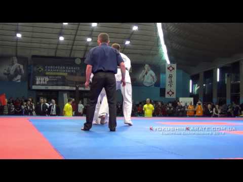 Open EC 2014, 1/8 Damian Galinski (Poland) - Maksim Maksimau (Belarus)