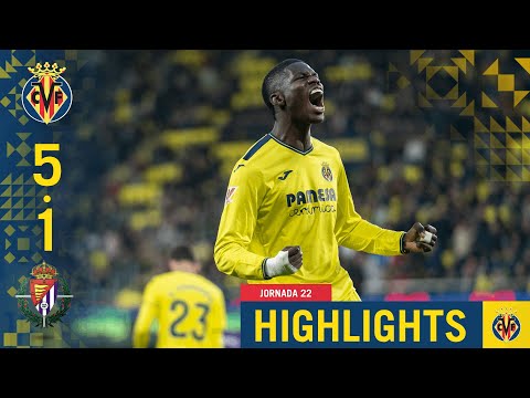 HIGHLIGHTS | Villarreal CF 5-1 Real Valladolid | LALIGA