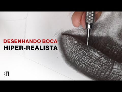 COMO FAZER UMA BOCA HIPER-REALISTA  - Vídeo aula narrada.