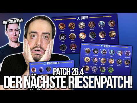 Der nächste RIESENPATCH! (mit PowerOfEvil) | Patch Notes 26.4 Rundown