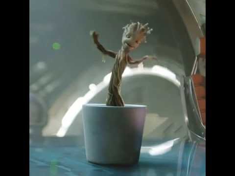 Music Video  Baby Groot Dancing to Jackson 5   I Want You Back
