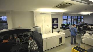 preview picture of video 'Installing the Xerox Colour 1000 Press'