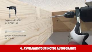 Giunzioni a scomparsa per legno: come unire due travi | Würth