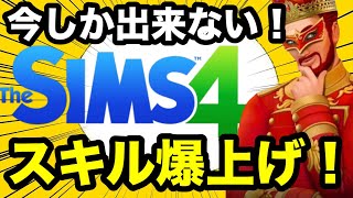 【シムズ4】今しかできないバグを利用した爆速スキル上げを紹介！これさえあれば一瞬でカンストするぞ【sims4】