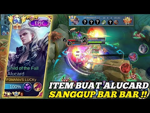 NICE BANGET ITEM ALUCARD BUAT SOLO RANK !! Sanggup menahan damage musuh | MLBB