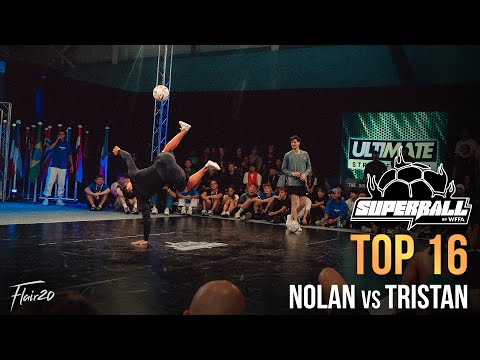 Nolan vs Tristan - Top 16 | Super Ball World Freestyle Football Open 2025
