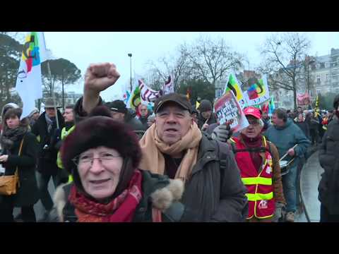Nantes : 24 janvier, nouvelle manifestation contre la réforme des retraites