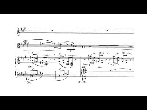 Frank Bridge - 3 Songs for Voice, Viola and Piano (H. 76)