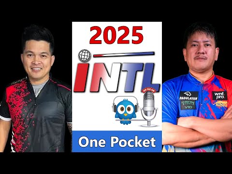 Roberto Gomez vs Roland Garcia - One Pocket - 2025 International Open