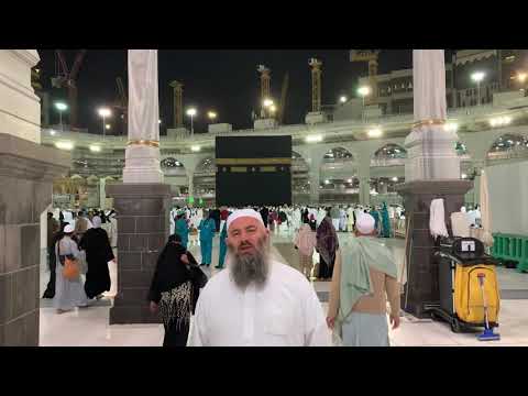 Falëndero Allahun për çdo të mirë - Hoxhë Bekir Halimi në Qabe