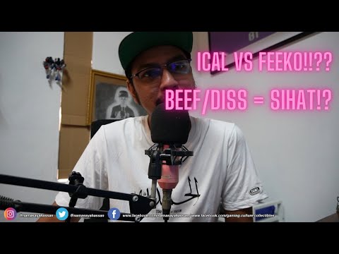 SSHH(Sembang Sembang Hip Hop) - Reaksi Ical VS Feeko. BEEF/DISS = SIHAT??