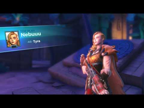 1st time Play Tyra, Top Play Paladins