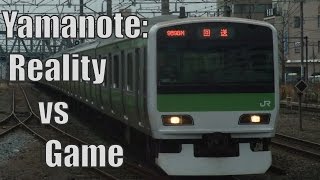 Yamanote Line - Reality vs Game