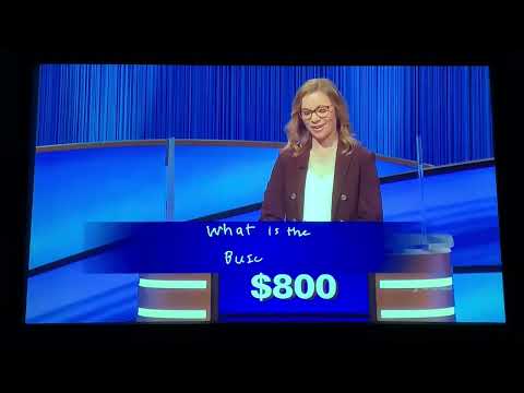 Final Jeopardy, “US Museums” & National College Championship PROMO - Amy Schneider DAY 39 (1/24/22)
