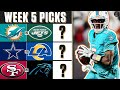 NFL Week 5 Betting Preview: EXPERT Picks and Props for Afternoon Games | CBS Sports HQ