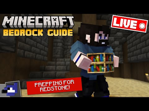 BluJay - LIVE - Working on the ENCHANTMENT TOWER and MORE! | Minecraft Bedrock Guide 1.20