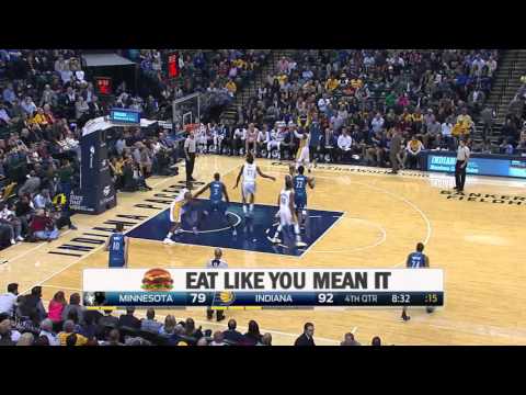 Indiana Pacers vs Minnesota Timberwolves, 13 November 2015 - Full Highligts