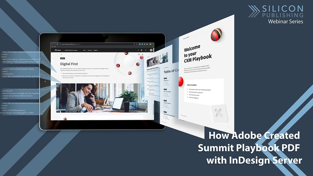 How Adobe Created Summit Playbook PDF with InDesign Server