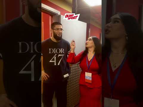 Хамзат Чимаев после схватки с Тайроном Вудли на RAF Moscow #khamzatchimaev #хамзатчимаев