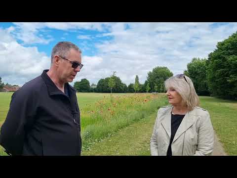 Patricia Hetherton and Tim Wetherhill in Stoke Heath