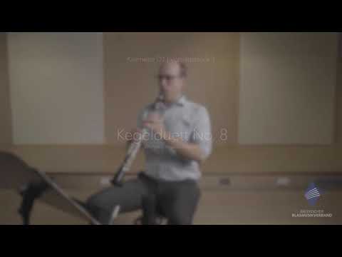 Klarinette "Kegelduett No. 8" - W. A. Mozart (D1)