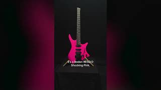 Video thumbnail for Boden Resq:d Shocking Pink! by Strandberg Guitars