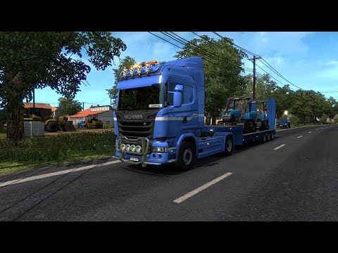 ETS2 SP - Scania R480 Highline - Szeged to Beograd | Landini tractors delivery