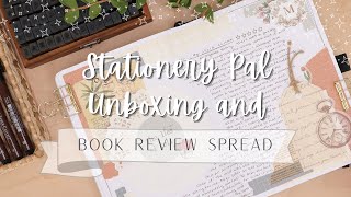 Stationery Pal Haul | The Lies I Tell Book Review Spread | Using only Stationery Pal Items